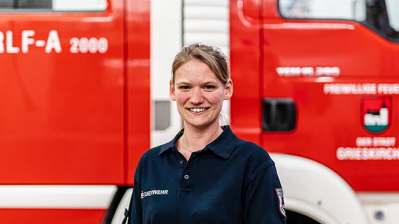 Erste Frau bei der Feuerwehr: "Ich will Leben retten"