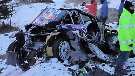 Rallye: Unfall endete glimpflich